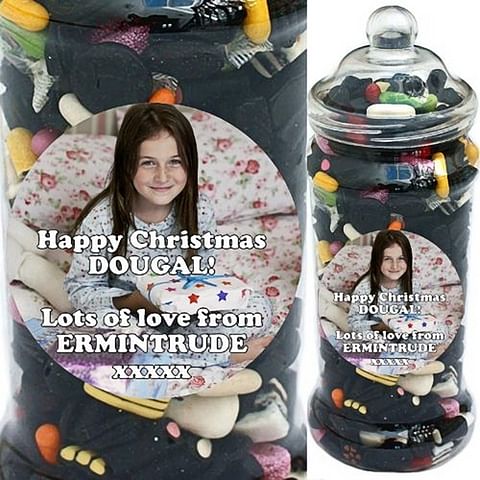 Jumbo Personalised Liquorice Selection Jar